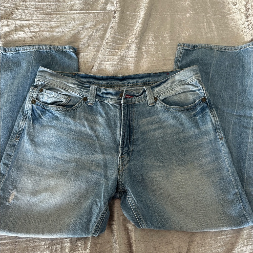 light wash relax men’s jeans